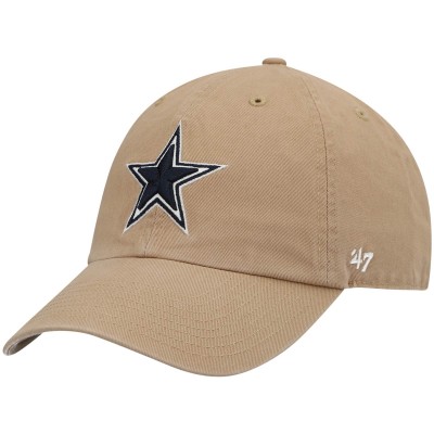 Бейсболка Dallas Cowboys 47 Khaki Primary Clean Up