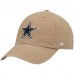 Бейсболка Dallas Cowboys 47 Khaki Primary Clean Up