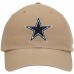 Бейсболка Dallas Cowboys 47 Khaki Primary Clean Up