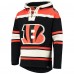 Cincinnati Bengals 47 Black Lacer V-Neck Pullover Hoodie