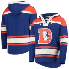 Толстовка Denver Broncos 47 Royal Throwback Lacer