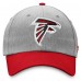 Бейсболка Atlanta Falcons Two-Tone - Heathered Gray/Red