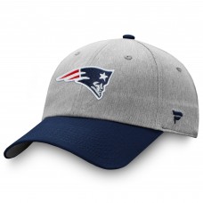 Бейсболка New England Patriots Two-Tone Snapback - Heathered Gray/Navy