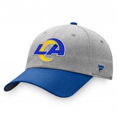 Los Angeles Rams Two-Tone Snapback Hat - Heathered Gray/Royal