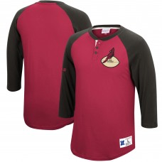 Футболка с рукавом 3/4 Arizona Cardinals Mitchell & Ness Historic Logo Ultimate Play - Cardinal