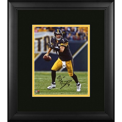 Autographed Pittsburgh Steelers Ben Roethlisberger Fanatics Authentic Framed 8 x 10 Vertical Photograph
