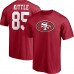 Футболка George Kittle San Francisco 49ers Player Icon - Scarlet