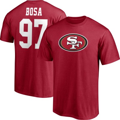 Футболка Nick Bosa San Francisco 49ers Player Icon - Scarlet