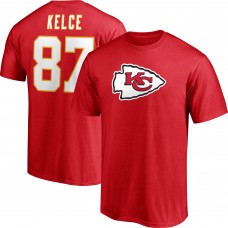 Футболка Travis Kelce Kansas City Chiefs Player Icon- Red