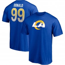 Футболка Aaron Donald Los Angeles Rams Player Icon- Royal