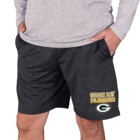 Шорты Green Bay Packers Concepts Sport Bullseye Knit Jam - Charcoal