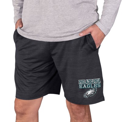 Шорты Philadelphia Eagles Concepts Sport Bullseye Knit Jam - Charcoal