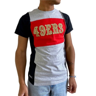 Футболка San Francisco 49ers Refried Apparel Sustainable Split - Heather Gray