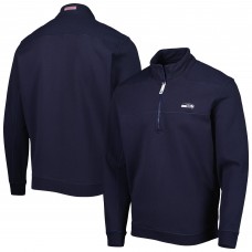 Кофта Свитшот на молнии Seattle Seahawks Vineyard Vines Shep Shirt - College Navy