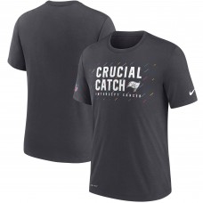 Футболка Tampa Bay Buccaneers Nike NFL Crucial Catch Performance - Charcoal