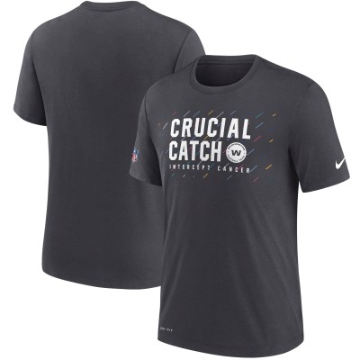 Футболка Washington Football Team Nike NFL Crucial Catch Performance - Charcoal