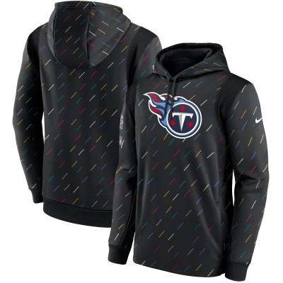Толстовка Tennessee Titans Nike NFL Crucial Catch Therma - Charcoal