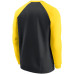 Свитер Pittsburgh Steelers Nike Black/Gold Historic Raglan Crew Performance