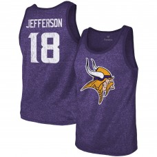 Майка Justin Jefferson Minnesota Vikings Majestic - Heathered Purple