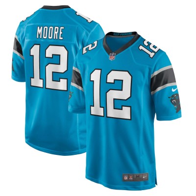 Игровая джерси DJ Moore Carolina Panthers Nike Game - Blue