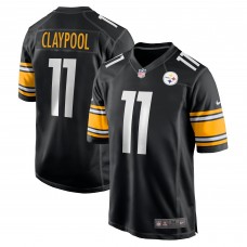 Игровая джерси Chase Claypool Pittsburgh Steelers Nike Game - Black