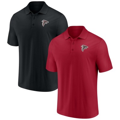 Две футболки поло Atlanta Falcons Home and Away - Red/Black