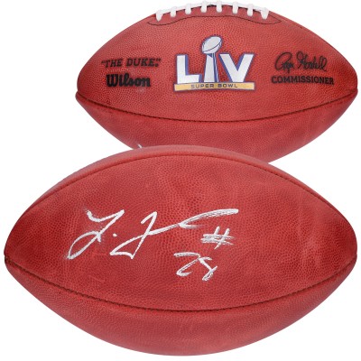 Leonard Fournette Tampa Bay Buccaneers Authentic Autographed Super Bowl LV Pro Football