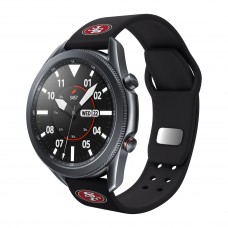 Ремешок для часов San Francisco 49ers 20mm Samsung Compatible - Black