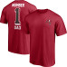 Футболка Tampa Bay Buccaneers #1 Dad - Red Футболка Tampa Bay Buccaneers #1 Dad - Red
