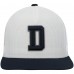 Бейсболка Dallas Cowboys HOOey Logo Snapback - White/Navy