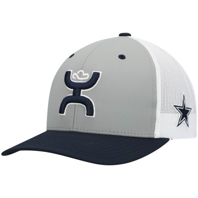 Бейсболка Dallas Cowboys HOOey Tri-Color H - Gray/Navy