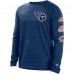 Футболка с длинным рукавом Tennessee Titans New Era Hype 2-Hit - Navy