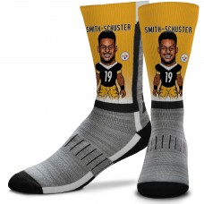 JuJu Smith-Schuster Pittsburgh Steelers For Bare Feet MVP Crew Socks