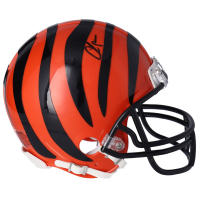 Autographed Cincinnati Bengals Chad Johnson Fanatics Authentic Riddell Speed Mini Helmet