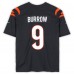 Autographed Cincinnati Bengals Joe Burrow Fanatics Authentic Black Nike Alternate Limited Jersey