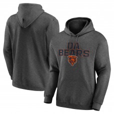 Chicago Bears Victory Earned Pullover Hoodie - Heathered Charcoal