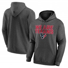 Houston Texans Victory Earned Pullover Hoodie - Heathered Charcoal