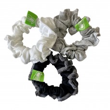 Seattle Seahawks Refried Apparel Sustainable Upcycled 3-Pack Scrunchie Set