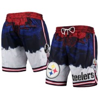 Pittsburgh Steelers Pro Standard Americana Shorts - Navy/Red