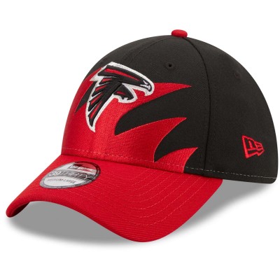 Бейсболка Atlanta Falcons New Era Surge 39THIRTY - Black/Red