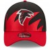 Бейсболка Atlanta Falcons New Era Surge 39THIRTY - Black/Red