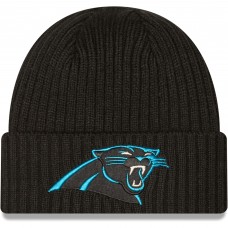 Вязанная шапка Carolina Panthers New Era Team Core Classic - Black