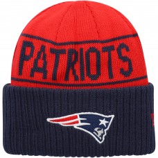 Вязанная шапка New England Patriots New Era Reversible - Red/Navy