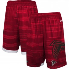 Atlanta Falcons New Era Training Daze Shorts - Red