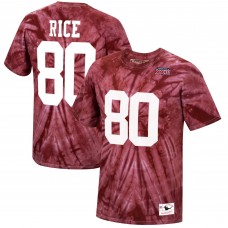 Галстук Футболка Jerry Rice San Francisco 49ers Mitchell & Ness-Dye Super Bowl XXIII Retired - Scarlet