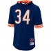 Футболка сетчатая с капюшоном Walter Payton Chicago Bears Mitchell & Ness - Navy