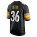 Игровая джерси Jerome Bettis Pittsburgh Steelers Nike Retired Game - Black