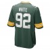 Игровая джерси Reggie White Green Bay Packers Nike Retired Game - Green