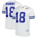Футболка Peyton Manning Indianapolis Colts Mitchell & Ness Retired Player Name & Number Mesh - White