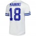 Футболка Peyton Manning Indianapolis Colts Mitchell & Ness Retired Player Name & Number Mesh - White